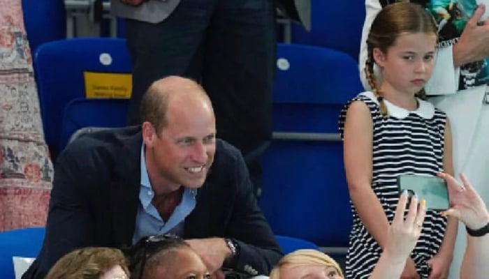 Princess Charlotte seemed unimpressed by dad Prince William in a hilarious recent moment