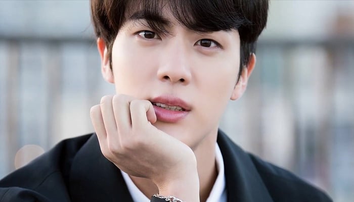 BTS Jin changes jobs for Maple story's: 'Office Warrior Kim Seok Jin