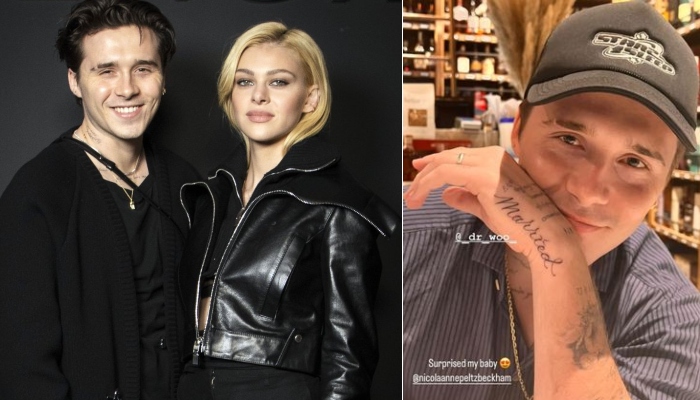 Brooklyn Beckham expresses love for wife Nicola Peltz with brand new hand tattoo