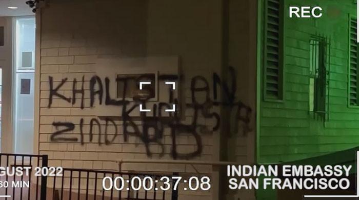 Pro-Khalistan slogans at Indian consulate in San Francisco