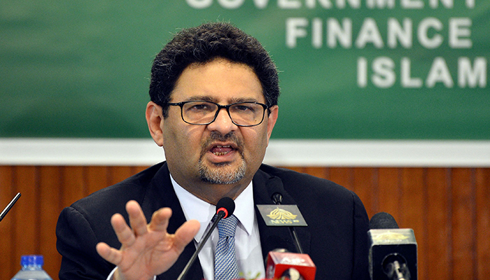 Federal Minister for Finance and Revenue Miftah Ismail. — AFP.File