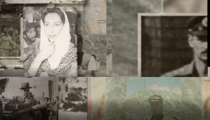 Collage of events in 75 years history of Pakistan  — Geo.tv