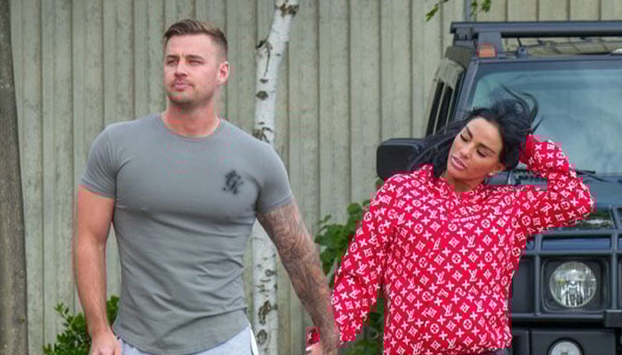 Katie Price dismisses rumours of breakup from Carl Woods