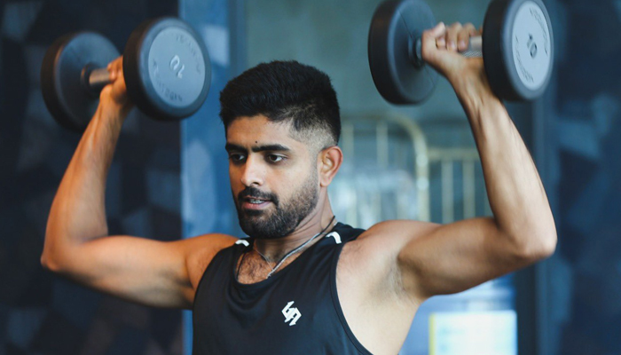 Make it happen: Babar Azam works out ahead of Netherlands series