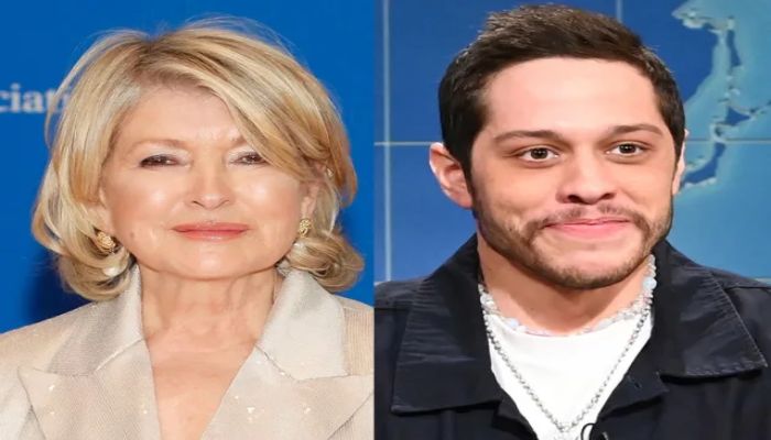 Martha Stewart reacts to meme suggesting she is dating Pete Davidson