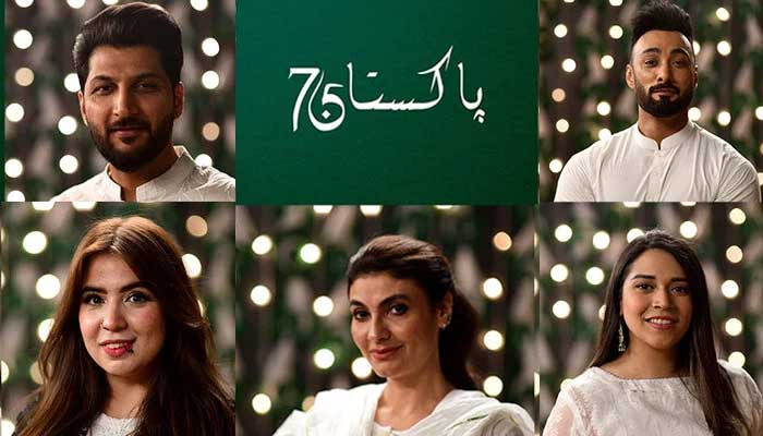 155 Artists team up to re-record Pakistan’s National Anthem on its 75th Anniversary