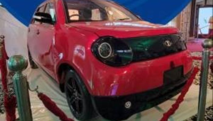 Pakistan’s first electric car prototypeNUR-E 75 — Twitter