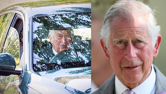 Prince Charles drives himself to Sunday church service to join Prince Edward