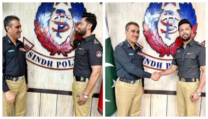 Fahad Mustafa becomes ‘honorary Sindh police officer’