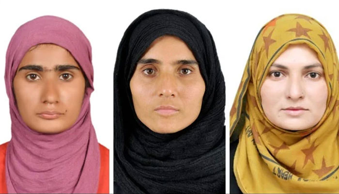 (L-R) Kiran Muhammad, Sadia Mai and Umm-e-Kulsom. Photos provided by reporter