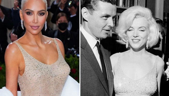 Disgusting Kim Kardashian fired for wearing dead woman Marilyn dress at Met