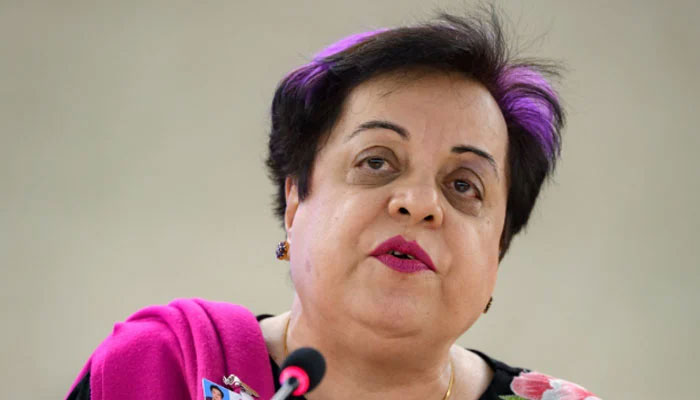 Former human rights minister and senior PTI leader Shireen Mazari. — AFP/File