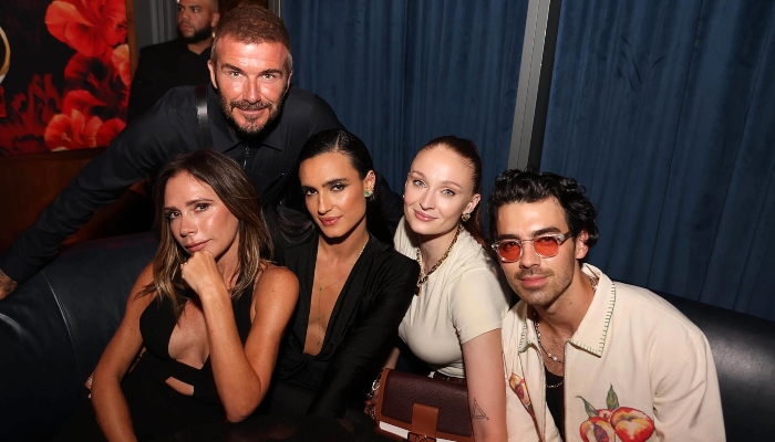 Joe Jonas celebrates 33rd birthday with wife Sophie Turner and the Beckhams in Miami