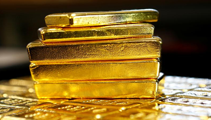 A representational image of gold bars. — Reuters/File