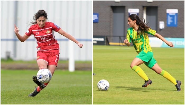 UK-based players Nadia Khan Maryam Mahmood. — Provided by the reporter