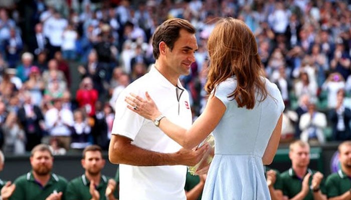 Roger Federer excited to partner with Kate Middleton for fundraiser