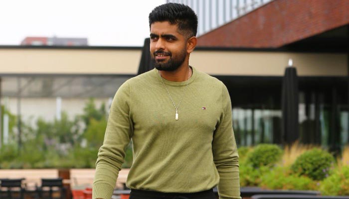 Pakistan cricket team skipper Babar Azam. — Twitter/@babarazam258