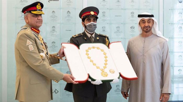 COAS Gen Bajwa receives UAE’s highest civil award