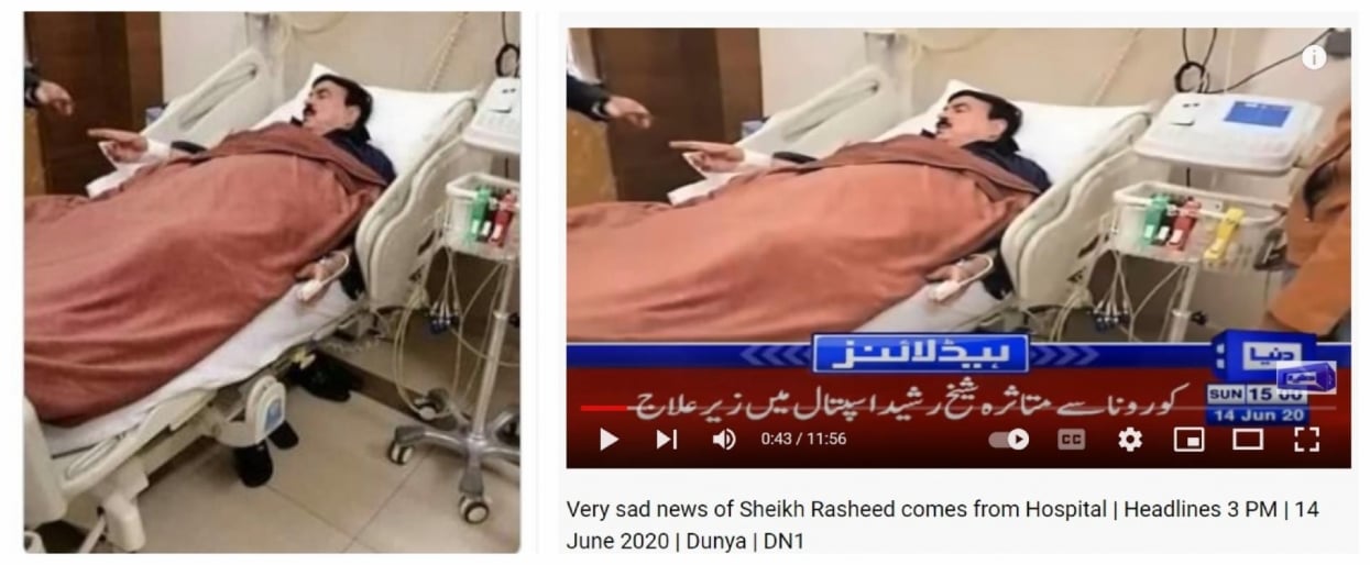 Fact check: Did Sheikh Rasheed really go into hiding?