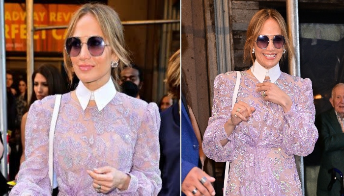 Jennifer Lopez took her sons and Ben Affleck’s daughters to Broadway show in NYC