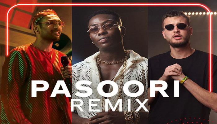 A new version of Pasoori has been released, featuring Ali Sethi, Marwan Moussa and Reekado Banks