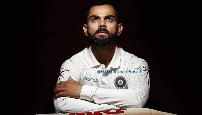 Indian cricket superstar Virat Kohli. — Twitter