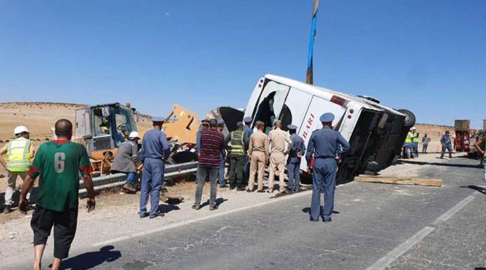 At least 23 dead, scores hurt in Morocco bus crash