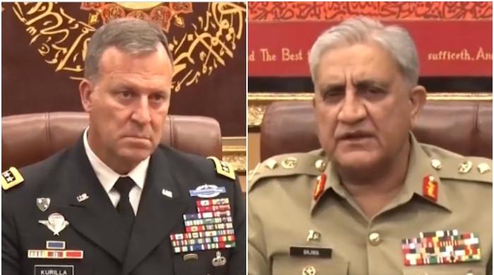 COAS Gen Bajwa, US commander discuss military-to-military ties