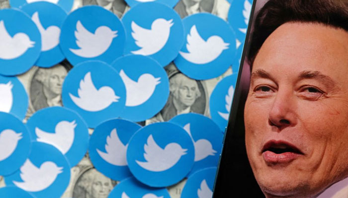 Elon Musk photo, Twitter logos and U.S. dollar banknotes are seen in this illustration, August 10, 2022. — Reuters