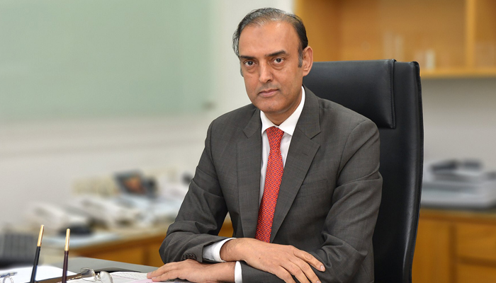 Newly-appointed governor of the State Bank of Pakistan (SBP),Jameel Ahmad. — Twitter/SBP