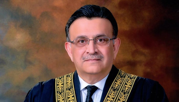 Chief Justice of Pakistan (CJP) Justice Umar Ata Bandial. — SC website