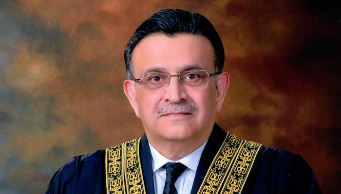 Chief Justice of Pakistan (CJP) Justice Umar Ata Bandial. — SC website