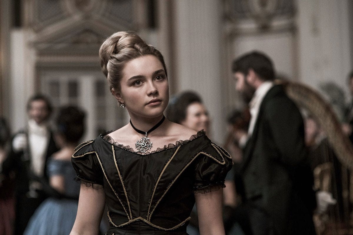 Florence Pugh as Amy March in Little Women