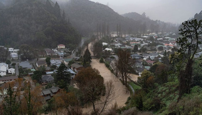 A state of emergency is declared as severe flooding affects Nelson, New Zealand, August 18, 2022. — Reuters