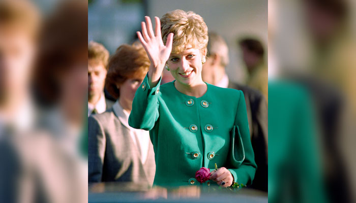 In this file photo taken on November 13, 1992 Diana, Princess of Wales, arrives at Orly airport for a private three-day visit she is making without her husband Prince Charles. — AFP