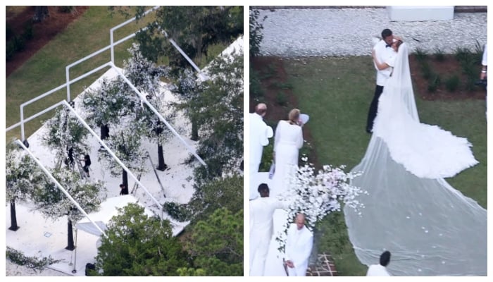 Inside Jennifer Lopez and Ben Afflecks white-themed Georgia wedding