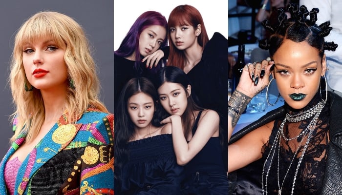 BLACKPINK gives a shoutout to the two widely known artists Taylor Swift and Rihanna in Pink Venom