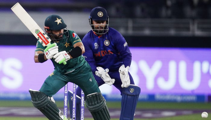 Cricket - ICC Mens T20 World Cup 2021 - Super 12 - Group 2 - India v Pakistan - Dubai International Stadium, Dubai, United Arab Emirates - October 24, 2021 Pakistans Mohammad Rizwan. — Reuters