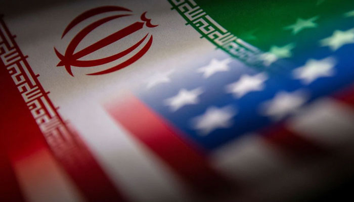 Irans and U.S. flags are seen printed on paper in this illustration taken January 27, 2022. — Reuters