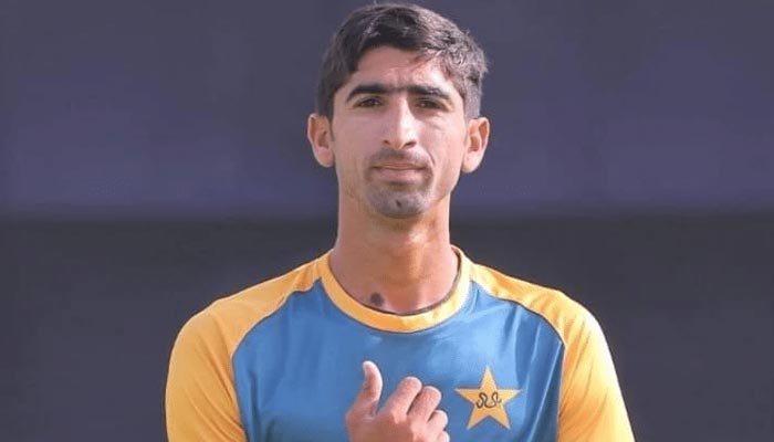 Pakistani cricketer Shahnawaz Dahani. — Twitter