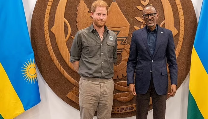 Prince Harry lauds Rwandas incredible show of unity during unannounced visit