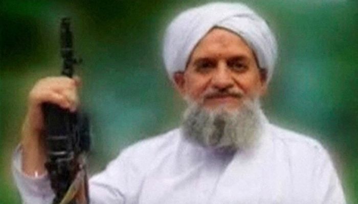 A photo of Al Qaeda leader, Egyptian Ayman al-Zawahiri, is seen in this still image taken from a video released on September 12, 2011.—