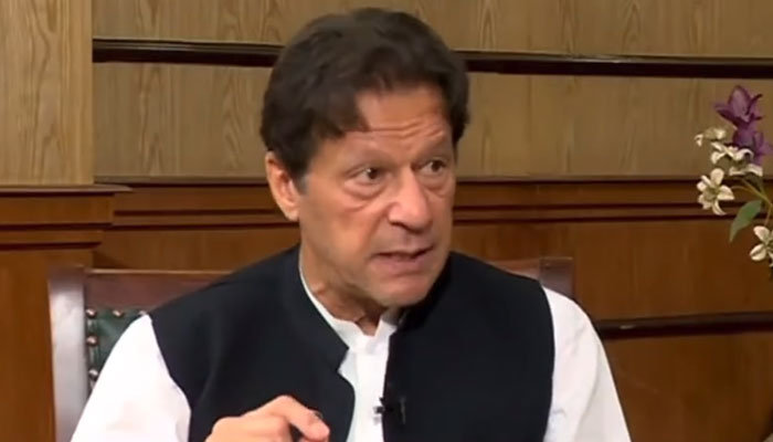 File photo of ex-PM Imran Khan.