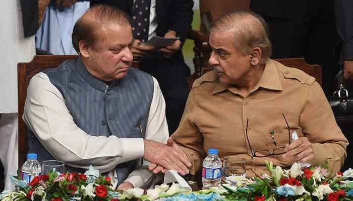 Nawaz Sharif contradicted statements attributed to him about Shehbaz Sharif. File photo