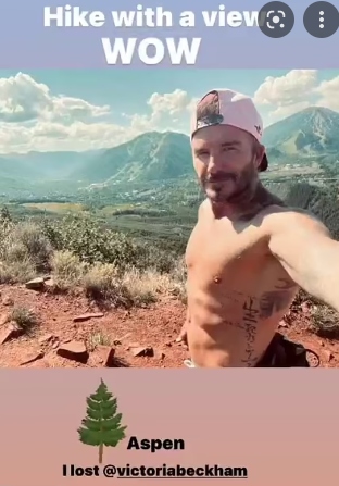 David Beckham mencari istrinya yang ‘hilang’ Victoria selama liburan Aspen
