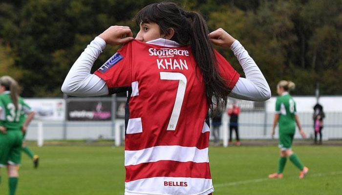 Nadia Khan, British-Pakistani footballer, glad to represent Pakistan