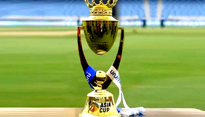 Asia Cup trophy. -Courtesy ACC