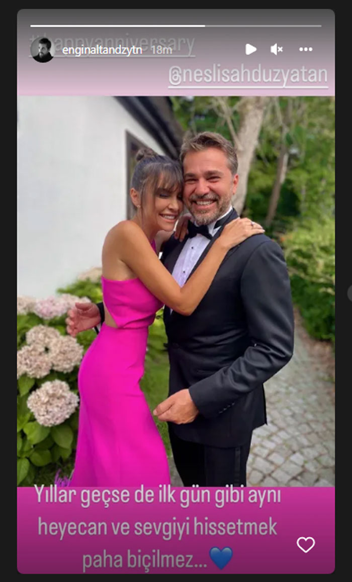 Engin Altan Duzyatan aka Ertugrul celebrates 8th wedding anniversary