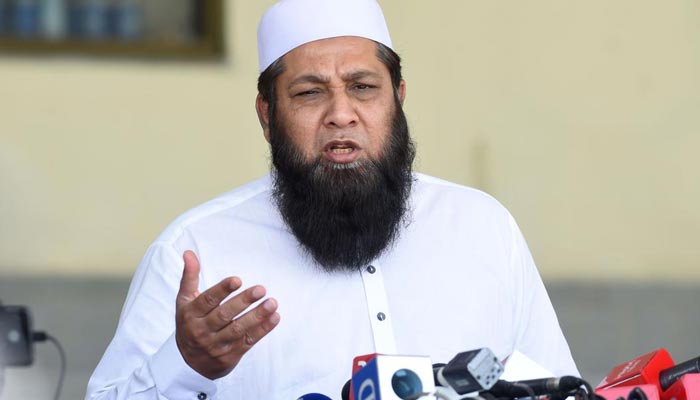 Pakistans legendary Test cricketer Inzamam-ul-Haq. — Geo Super/File