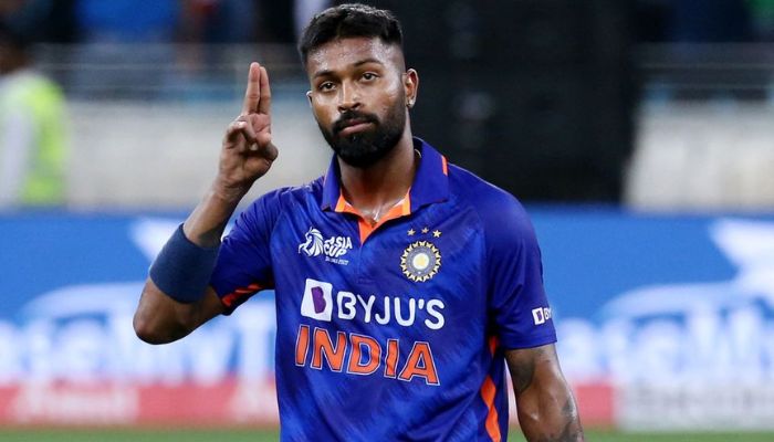 Cricket - Asian Cup - India v Pakistan - Dubai International Stadium, Dubai, United Arab Emirates - August 28, 2022 Indias Hardik Pandya celebrates after the match.— Reuters